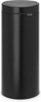 Brabantia Touch Bin Prullenbak - 30 liter - Matt Black