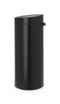 Brabantia Touch Bin Prullenbak - 30 liter - Matt Black
