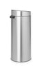 Brabantia Touch Bin Prullenbak - 30 liter - Matt Steel Fingerprint Proof
