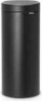 Brabantia Touch Bin Prullenbak - 30 liter - Moonlight Black