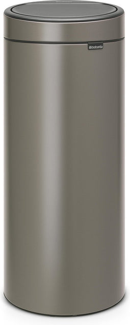 Brabantia Touch Bin Prullenbak - 30 liter - Platinum