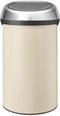 Brabantia Touch Bin Prullenbak - 60 l - Soft Beige / Matt Steel deksel