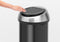 Brabantia Touch Bin Prullenbak - 60 liter - Matt Black/Matt Steel Fingerprint Proof deksel