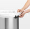 Brabantia Touch Bin Prullenbak - 60 liter - Matt Steel