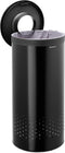 Brabantia Wasmand - met Deksel - 35 l - Matt Black / Dark Grey