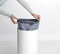 Brabantia Wasmand - met Deksel - 35 l - White / Kurken deksel