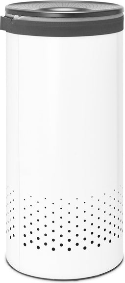 Brabantia Wasmand - met Deksel - 35 l - White