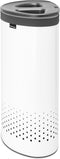 Brabantia Wasmand - met Deksel - 55 l - White / Kunststof deksel