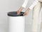 Brabantia Wasmand - met Deksel - 60 l - White / Dark Grey