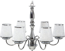 BRADANO - Kroonluchter - Zilver - Metaal