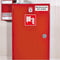 Brandslang bord - kunststof - F002 200 x 200 mm