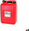 Brandstoftank emt trechter Continental Self Rood 10 L (4 Stuks)