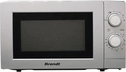 BRANDT magnetron 1200 W - 20 L - Zilver