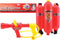 Brandweer Brandblusser Rugzak Waterpistool - Rood - Kinderen