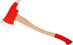 Brandweer verkleed thema grote hakbijl - plastic - 61 cm - gereedschap - Halloween/Carnaval