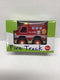Brandweerauto Hout - Met Rubberen Wielen - Simply for Kids - Klein - 13 cm