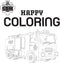 Brandweerman Sam Happy Coloring