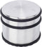 BRASQ Deurstopper met anti slip RVS 1,1 Kg - Voor binnen en buiten - Deurbuffer met rubberen bescherming Ø9 x 7,5 cm