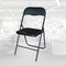 BRASQ Klapstoel Zwart - Vouwstoel - Opvouwbare stoel 43x38x78 cm - PVC - Eettafelstoel
