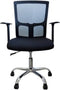 BRASQ OC200 Ergonomische Bureaustoel Zwart met Ademend Mesh - Bureaustoelen - In hoogte verstelbaar - Gaming stoel 49 x 47 x 94 cm