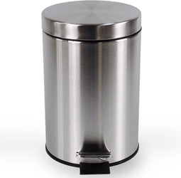BRASQ Pedaalemmer 20 Liter PB120 - Prullenbak met uitneembare Pedaalemmer - Afvalbak - Vuilnisbak - Prullenbakken - RVS