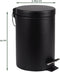 BRASQ Pedaalemmer 20 Liter PB120 - Prullenbak met uitneembare Pedaalemmer - Afvalbak - Vuilnisbak - Prullenbakken - Zwart