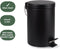 BRASQ Pedaalemmer 3 Liter PB103 - Prullenbak met uitneembare Pedaalemmer - Afvalbak - Vuilnisbak - Prullenbakken - Zwart