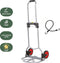 BRASQ Steekwagen opvouwbaar Aluminium met Bagagespin - Draagvermogen 60 KG - Transportwagen - Plateauwagen - Steekkar - Trolley