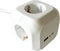 BRASQ Stekkerdoos met USB Wit - 4-voudig incl. 1 USB en 1 USB-C - Powercube - Stekkerblok - Verdeelstekker - Reisstekker - 1,4 meter