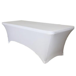 BRASQ - Tafelrok brasq 183x76x74cm wit | 30 stuks