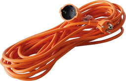 BRASQ Verlengsnoer 20 meter Oranje - Verlengkabel met randaarde - Verlengkabel voor binnen