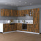 vidaXL - Hangkast - Lyon - 80x31x60 - cm - bewerkt - hout - gerookt - eikenkleurig