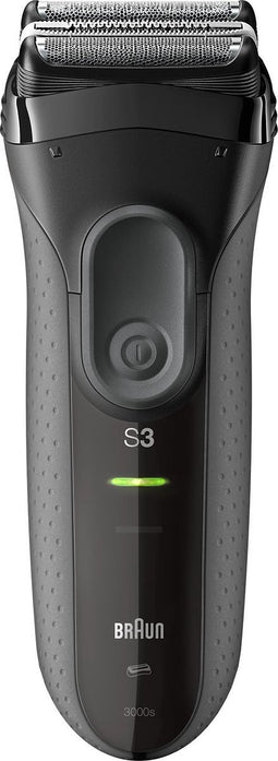 Braun 3000S Series 3 ProSkin Oplaadbare Elektrische Scheerapparaat met Tasje Zwart