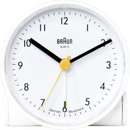 Braun 66004 Wekker Quartz Wit Alarmtijden: 1