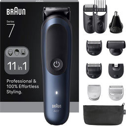 Braun All-in-One Series 7 AIO7540 Style Kit – Baardtrimmer, Tondeuse, Gezichtstrimmer en Lichaamstrimmer in 1