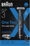 Braun All-in-One Series X XT3100 +5 Stylingtools - 4D Flex Scheerblad - Style & Scheer - Zwart