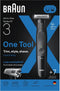 Braun All-in-One Series X XT3200 +7 Stylingtools - 4D Flex Scheerblad - Style & Scheer - Zwart