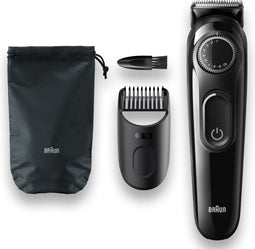 Braun Baardtrimmer 3 BT3324, Baardtrimmer Voor Mannen, Haartrimmer, Voor Gezicht, Haar