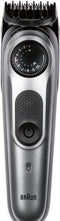 BRAUN baardtrimmer BT 7940 - Zwart/Metaalgrijs + Gillette ProGlide scheermes incl. Toilettas