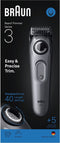Braun Baardtrimmer Series 3 BT3560 +5 Tools - Scherp Scheerblad - 40 Lengtes - Grijs