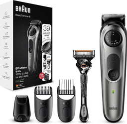 Braun Baardtrimmer Series 5 BT5360 - Trimmer voor Mannen met Extra Gillette Scheermes - 39 Lengte-Instellingen en 100 Minuten Gebruiksduur