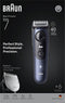 Braun Baardtrimmer Series 7 BT7520 + 6 Tools - ProBlade - 40 Lengtes - Blauw
