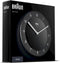 Braun BC 06 B Quartz wall clock analog black