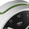 Braun BC12WB - Wekker - Analoog - Stil uurwerk - Wit - Zwart