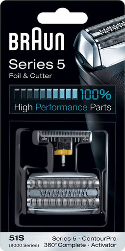 Braun Combipack 51S Folie en Messenblok - Vervangend Scheerblad