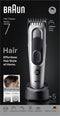 Braun Haartrimmer Tondeuse Series 7 HC7590 + 5 Tools - Levenslang Scherp Scheerblad - 17 Lengtes - Grijs