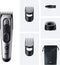 Braun Haartrimmer Tondeuse Series 7 HC7590 + 5 Tools - Levenslang Scherp Scheerblad - 17 Lengtes - Grijs