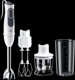 Braun MQ3125B MultiQuick 3 Vario Staafmixer Wit