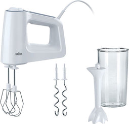 Braun MultiMix 3 HM3105WH - Handmixer - Wit