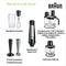 Braun MultiQuick 7X MQ7087X - Staafmixer - Zwart